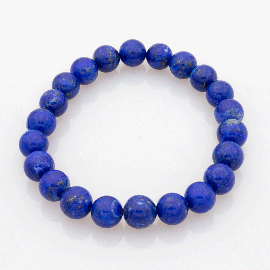 Bracelet en Lapis-Lazuli – Vérité, Clarté Mentale et Éveil Spirituel - Gemio.ch