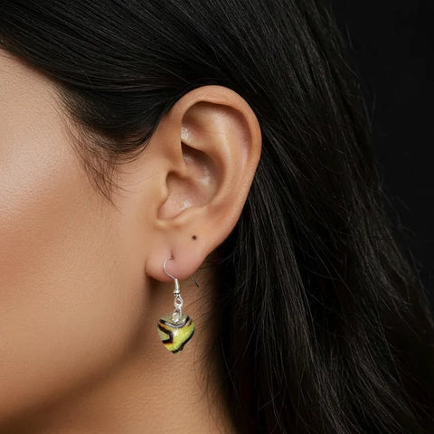 Boucles d’Oreilles Septaria Cœur – Force Intérieure, Maîtrise de Soi & Guérison Émotionnelle