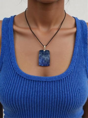 Pendentif Lazurite Rechteck