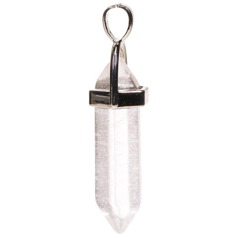 Pendentif Pointe en Cristal de Roche