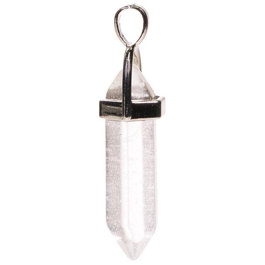 Pendentif Pointe en Cristal de Roche