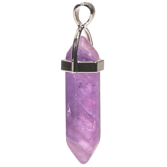 Pendentif Pointe en Améthyste