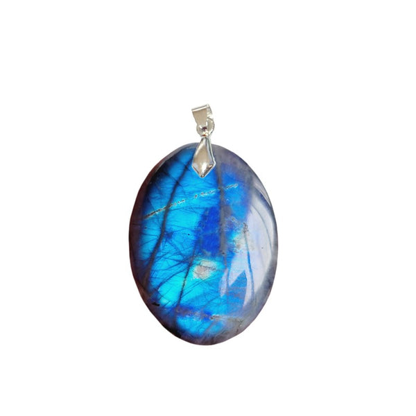 Pendentif Labradorite Ovale Extra 2-2.5 cm - Gemio.ch