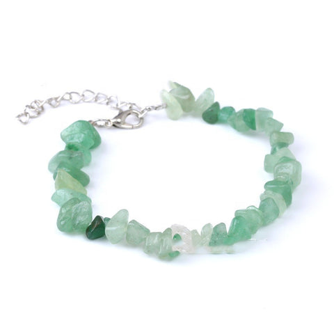 Collection de Bracelets “Chips” en Pierres Naturelles, Ajustable
