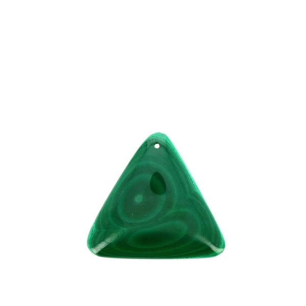 Pendentif en Malachite Véritable Forme Libre 22 x 30 mm - Gemio.ch
