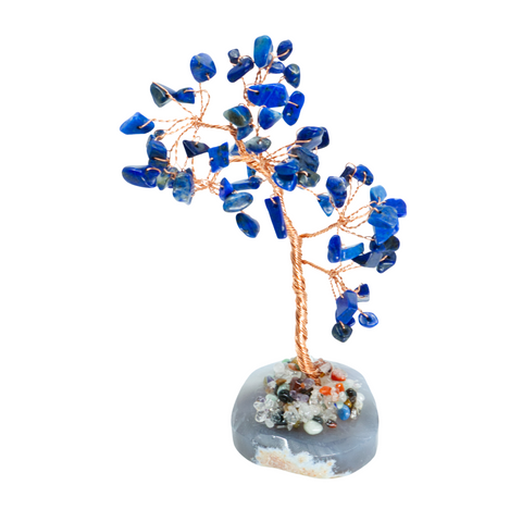 Arbre de Cristal en Lapis Lazuli - Harmonie et Sagesse Intérieure