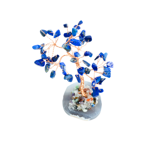 Arbre de Cristal en Lapis Lazuli - Harmonie et Sagesse Intérieure