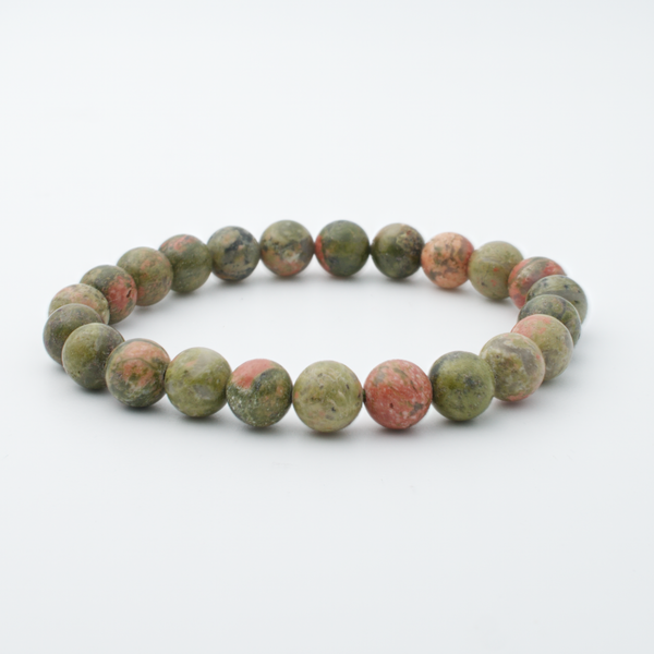 Bracelet en Unakite – Équilibre Émotionnel et Croissance Intérieure - Gemio.ch
