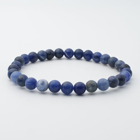 Bracelet en Sodalite – Calme Mental, Communication et Intuition