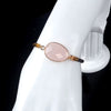 Collection Bracelets Médaillon Poire Facettée en Pierres Naturelles