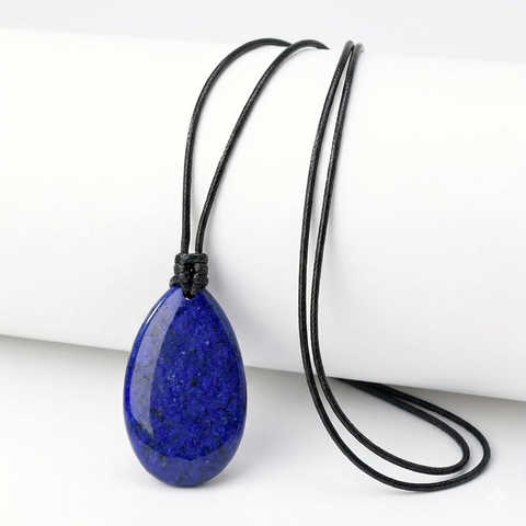 Pendentif Lapis Lazuli Estival - Style Plage & Lithothérapie (26g)