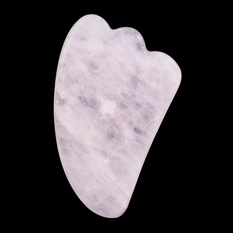 Kit Rituel Douceur : 3 Outils de Massage Gua Sha en Quartz Rose