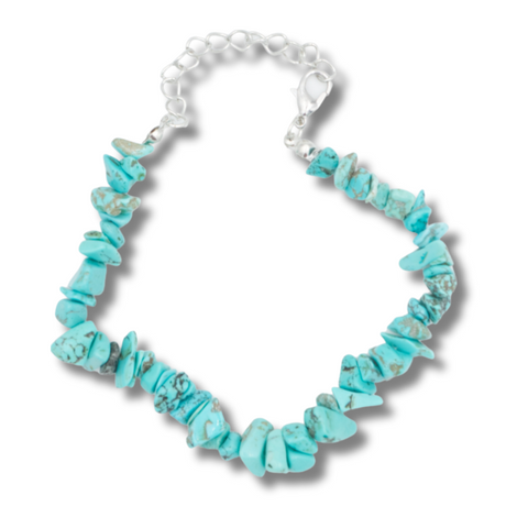 Collection de Bracelets “Chips” en Pierres Naturelles, Ajustable
