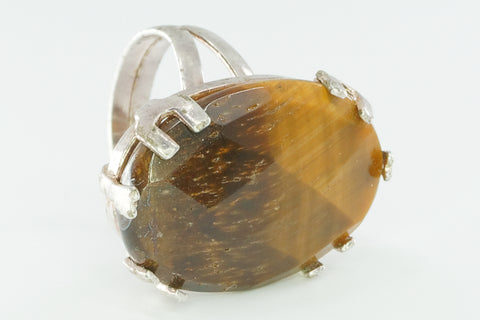 Bague oeil de tigre