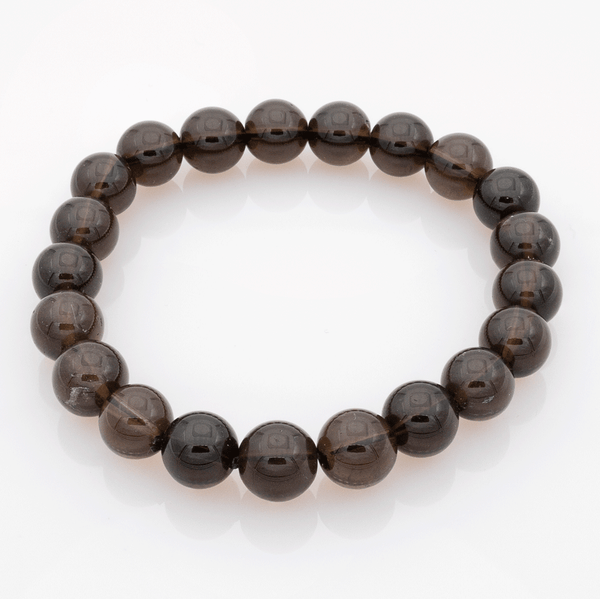 Bracelet en Quartz Fumé – Ancrage, Stabilité et Libération Émotionnelle