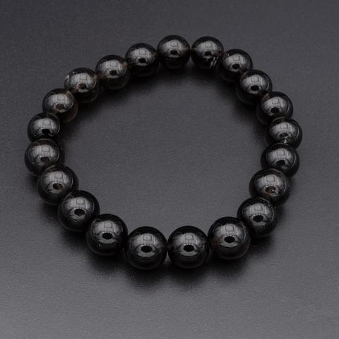 Bracelet en Quartz Fumé – Ancrage, Stabilité et Libération Émotionnelle
