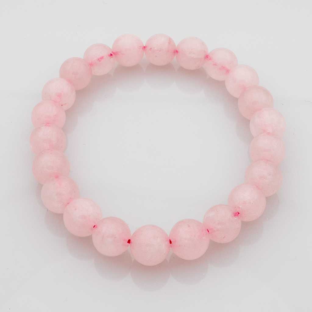 Bracelet en Quartz Rose – Amour et Douceur Émotionnelle - Gemio.ch