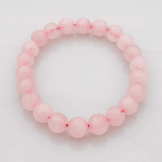 Bracelet en Quartz Rose – Amour et Douceur Émotionnelle