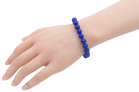 Bracelet en Lapis-Lazuli – Vérité, Clarté Mentale et Éveil Spirituel