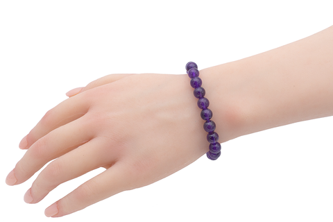 Bracelet en Améthyste – Sérénité et Clarté d’Esprit