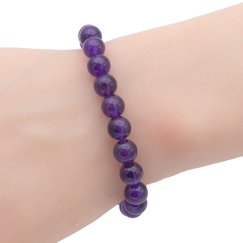 Bracelet en Améthyste – Sérénité et Clarté d’Esprit