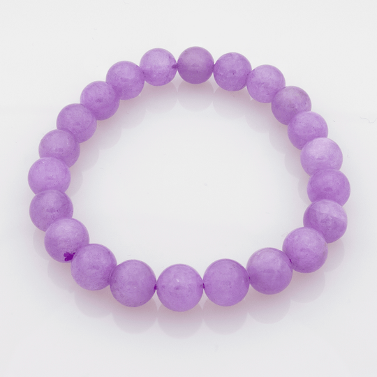 Bracelet en Améthyste Lavande – Paix Intérieure, Intuition et Douceur