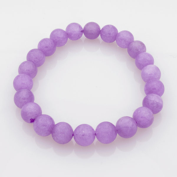 Bracelet en Améthyste Lavande – Paix Intérieure, Intuition et Douceur