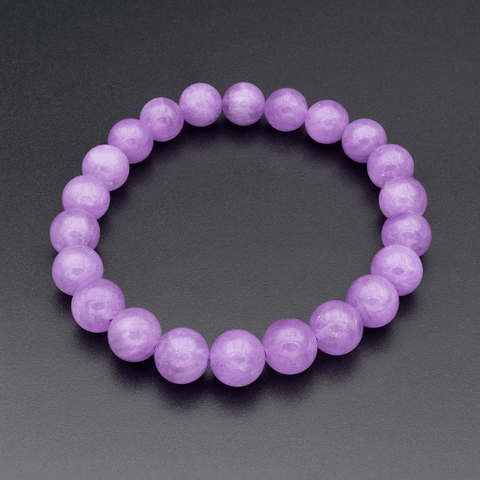Bracelet en Améthyste Lavande – Paix Intérieure, Intuition et Douceur
