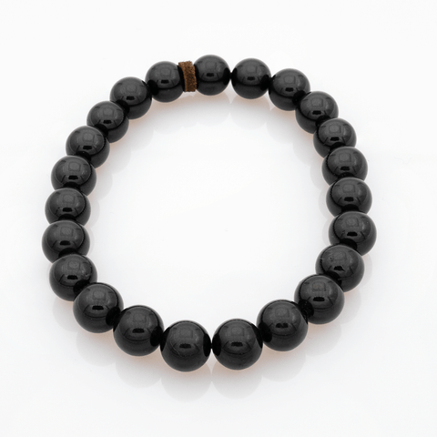 Bracelet en Tourmaline Noire – Protection, Ancrage et Purification