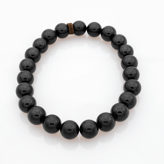 Bracelet en Tourmaline Noire – Protection, Ancrage et Purification