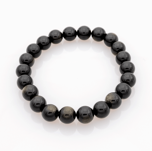 Bracelet en Obsidienne Noire – Protection et Ancrage - Gemio.ch