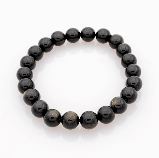 Bracelet en Obsidienne Noire – Protection et Ancrage