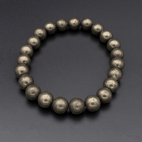 Bracelet en Pyrite – Énergie, Abondance et Protection