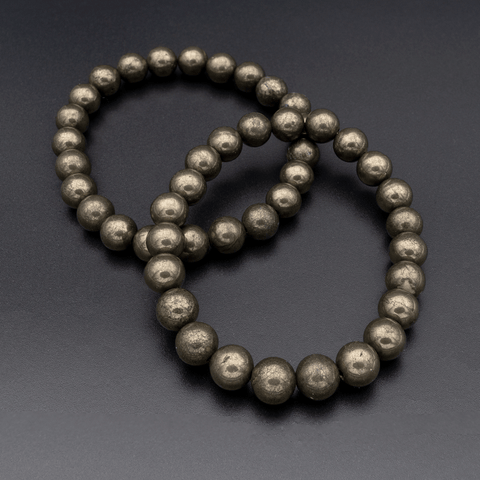 Bracelet en Pyrite – Énergie, Abondance et Protection