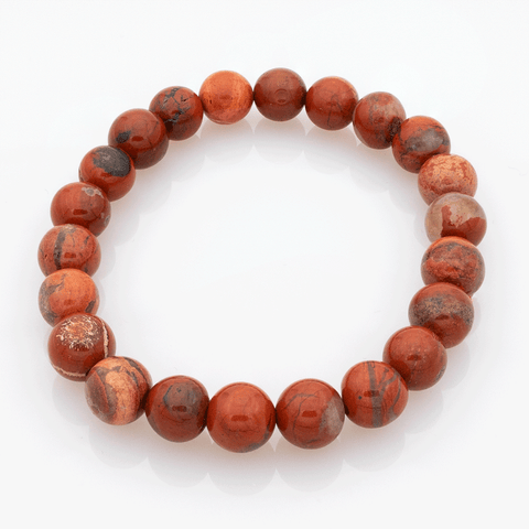 Armband aus rotem Jaspis