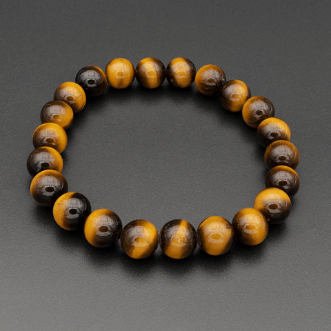 Bracelet en Œil de Tigre – Protection et Confiance en Soi