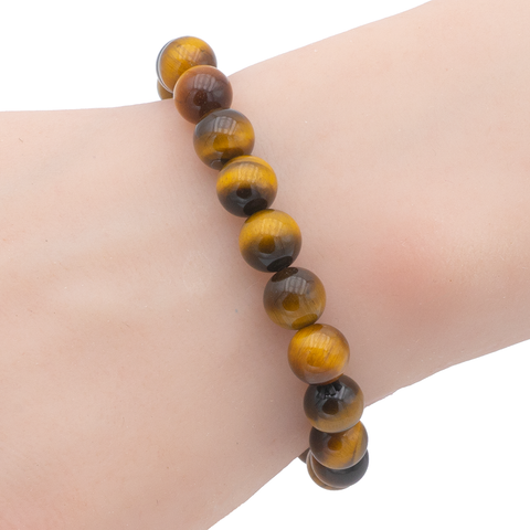 Bracelet en Œil de Tigre – Protection et Confiance en Soi
