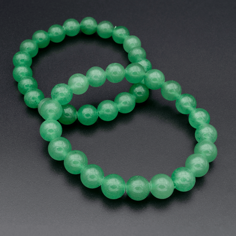 Bracelet en Aventurine Verte – Chance, Apaisement et Croissance
