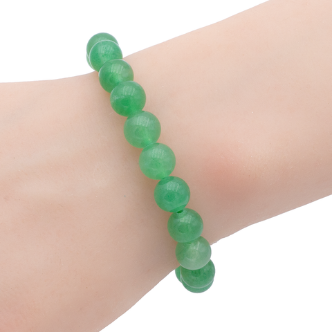 Bracelet en Aventurine Verte – Chance, Apaisement et Croissance