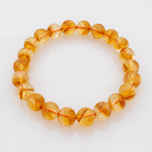 Bracelet en Citrine – Joie, Abondance et Énergie Solaire - Gemio.ch