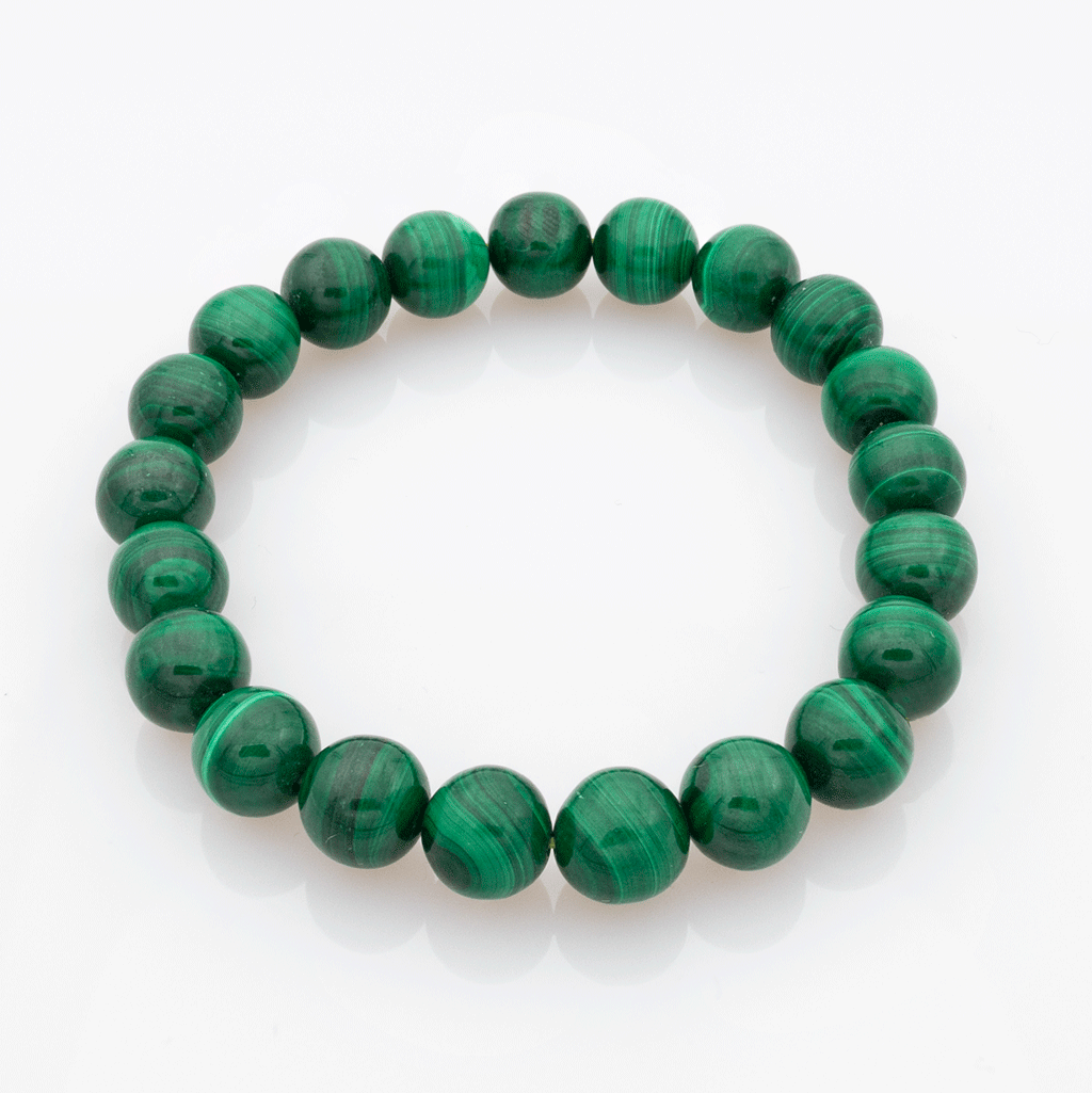 Bracelet en Malachite – Transformation, Protection et Énergie du Cœur - Gemio.ch