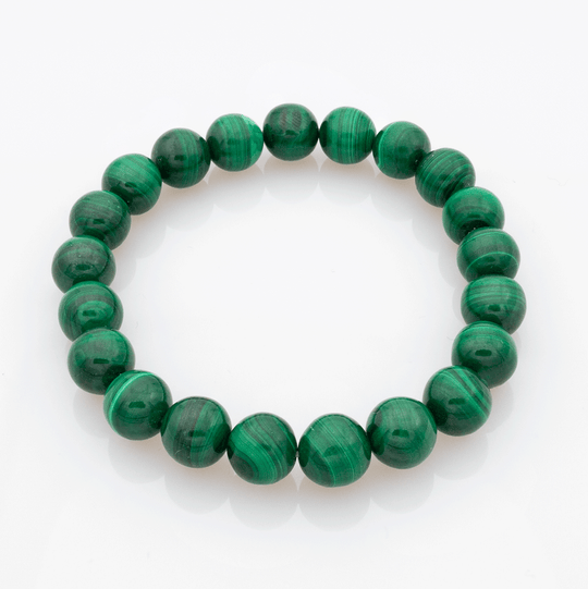 Bracelet en Malachite – Transformation, Protection et Énergie du Cœur