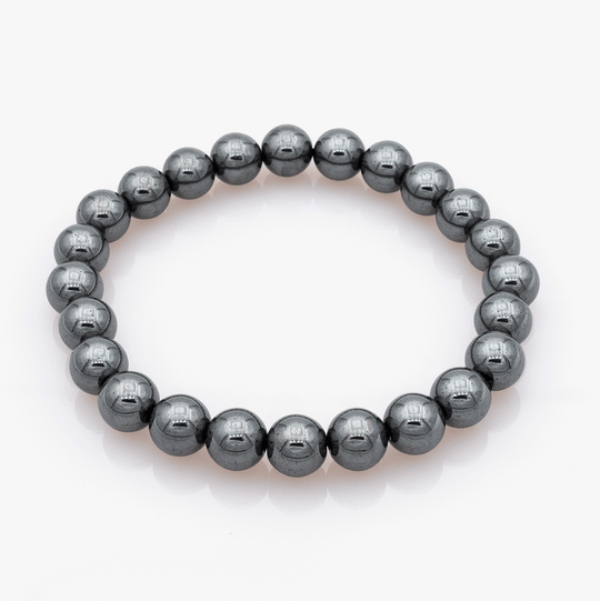 Bracelet en Hématite – Force Intérieure et Équilibre