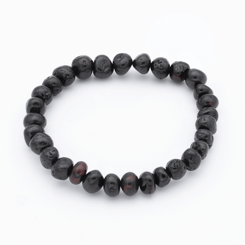 Bracelet Ambre Perles Baroques - Cerise, Naturel et Authentique