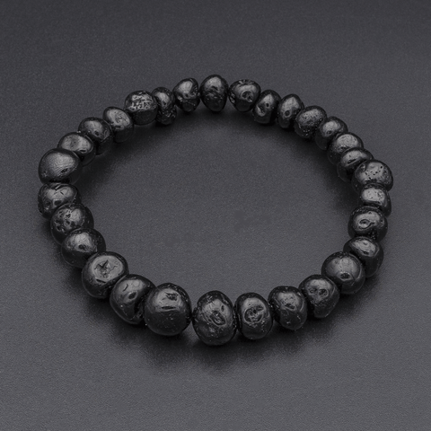 Bracelet Ambre Perles Baroques - Cerise, Naturel et Authentique