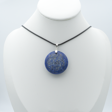 Pendentif Round und Lapis-Lazuli