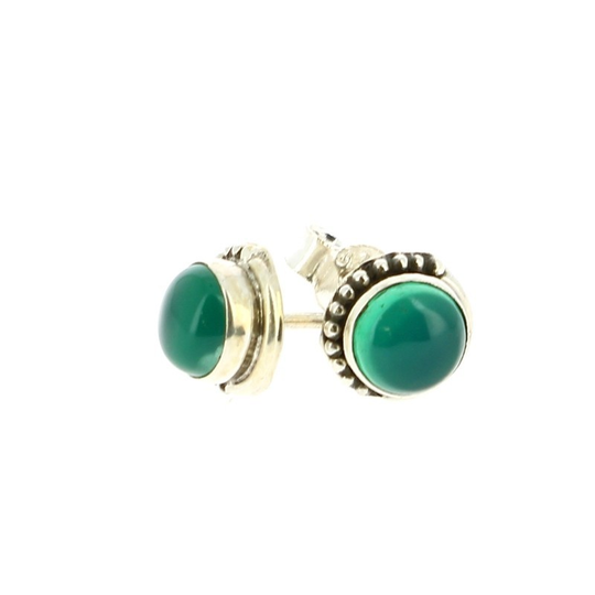 Boucles d'Oreilles Jade & Argent 925 – Équilibre et Protection