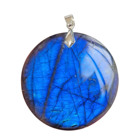 Pendentif Labradorite EXTRA – Reflets Magiques & Protection Intense