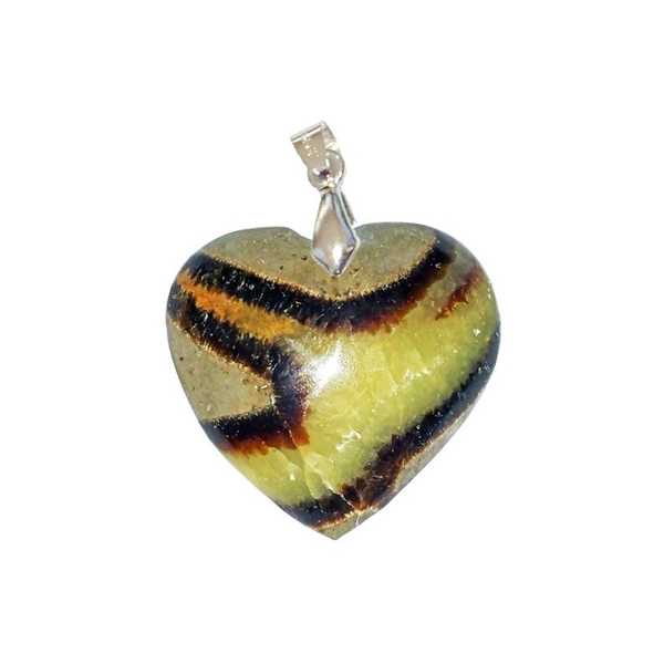 Pendentif Septaria Cœur – Force Émotionnelle & Recentrage Intérieur - Gemio.ch