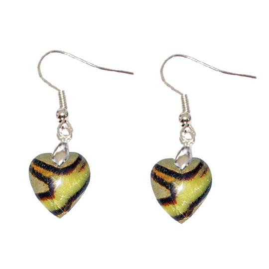 Boucles d’Oreilles Septaria Cœur – Force Intérieure, Maîtrise de Soi & Guérison Émotionnelle